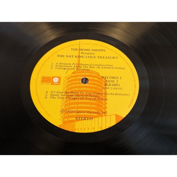 The Nat King Cole Treasury 3 Vinyl Set - Picture 13 of 14